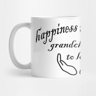 happiness is having grandchildren to love Mug